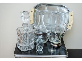 Assorted Vintage Glassware And More