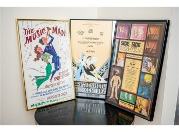 Three Broadway Show Posters