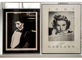 Two Framed Pictures Of Judy Garland