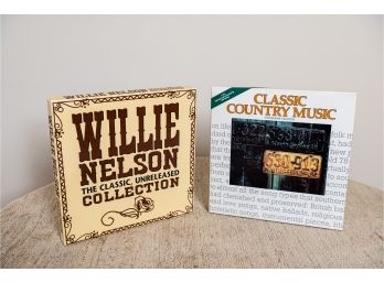 Willie Nelson Unreleased Collection & Box Set Of Country Classics