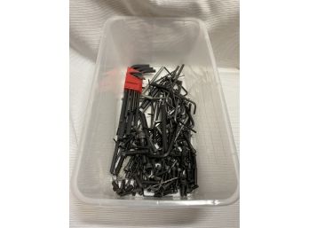Assorted Alen Wrenches And Screws