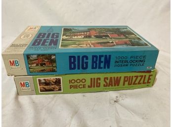 Two Milton Bradley Puzzles
