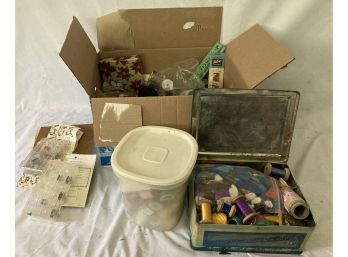Lot 2 Of Sewing Supplies