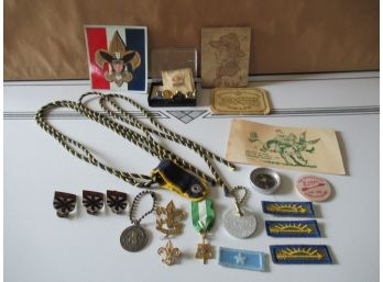 Vintage Boy Scout Pins, Badges, Decals, Etc.