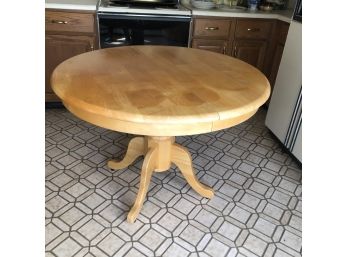 Round Wood Kitchen Table