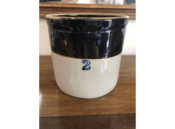 Vintage 2 Gallon Crock Pot