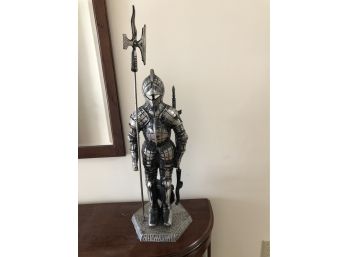 Small Medieval Armor/Knight Fireplace Set