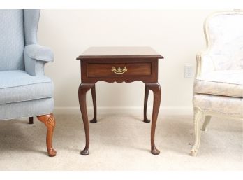 Stickley Cherry Valley Queen Anne Style Side Table