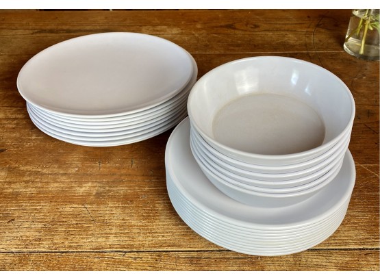 Set Of Melamine Outdoor Dishes