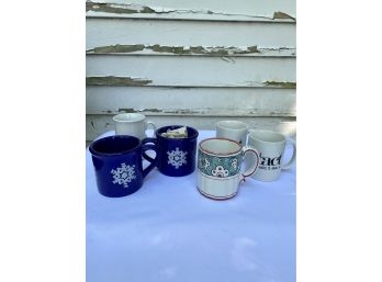 Mixed Lot Of Coffee Mugs Including Casafina
