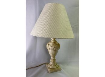 Marble Lamp With Acanthus Motif
