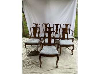 Project Set Of Antique French-Style Dining Chairs