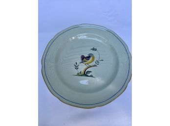 Discontinued Spode 'Queen's Bird' Dinner Plates - Set Of 4