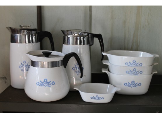 Corningware Kitchen And Coffee Pot Lot