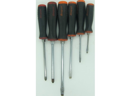 Snap-on 6 Piece Screw Driver Set, Good Condition