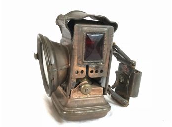 Fantastic Bicycle Lantern / Light By SAXON - Glasgow & London - Amazing Old Piece - Might Be For Carriage
