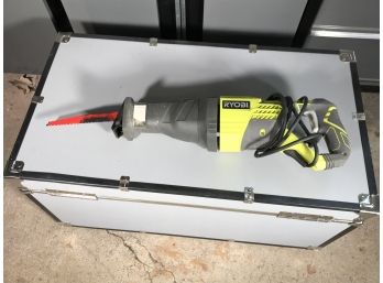 Newer Model RYOBI Sawzall / Reciprocating Saw - Variable Speed With Three New Blades - TESTED Works