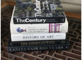 Lot Of Five (5) Cocktail / Coffee Table Books - Total Over $300 Retail - VANITY FAIR - THE CENTURY & More