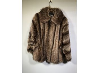 Gorgeous Fur Coat - Excellent Condition - Properly Stored - Paid $4,950 - Size 7 -8 - FANTASTIC PIECE !