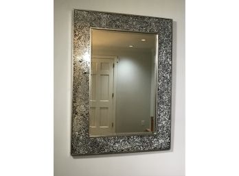 Awesome Shattered Mirror Glass Decorator Mirror - GREAT LOOK - ITS VERY NICE But Looks Better In Person !