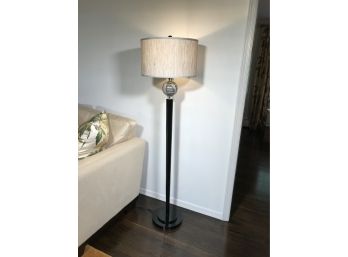 Incredible Modern Floor Lamp With Art Glass & Lucite Elements - Was VERY Expensive ( Almost $1,500 )