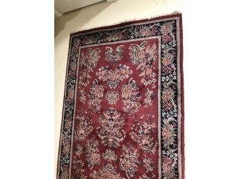 Very Nice Oriental Style Rug - Nice Colors & Condition - 77' X 48' - Red - Blue - Green - Black - GREAT !