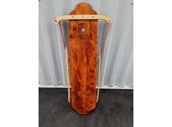 Mountain Boy Sledworks, Classic Flyer Handmade Wooden Sled (Retail $170 Plus)