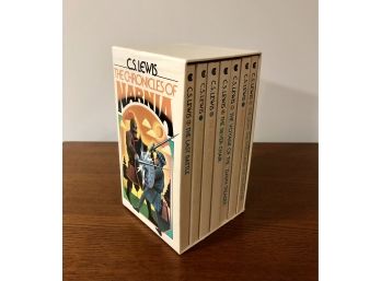Chronicles Of Narnia By C.s. Lewis. Vintage First Collier Edition Full Set (1970)