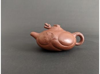 Chinese Yixing Zisha Dragon Head Clay Teapot #2