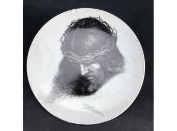W.S. George Fine China Portraits Of Christ Limited Plate By Jose Fuentes De Salamanca