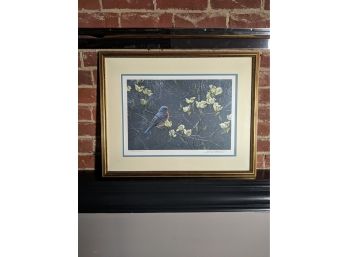 Robert Bateman 'Bluebird And Blossoms' Art Print - Signed & Numbered!