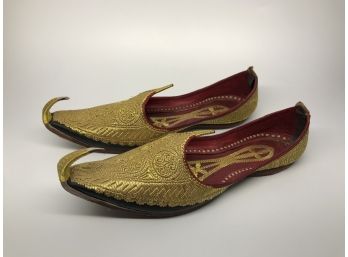Vintage Moorish / Arabian Leather Slippers