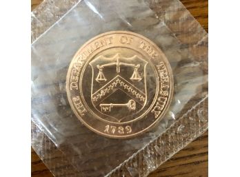 United States Bullion Depository - Ft. Knox Bronze Medal 1 5/16 Inch (Sealed)