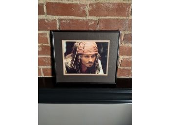 Autographed Photo Of Johnny Depp - With COA!