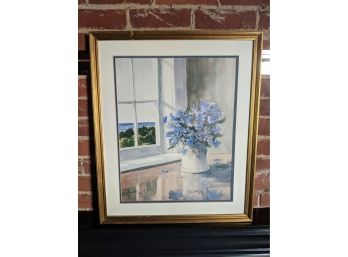 Ray Ellis Framed Print 'Window Still Life' - Signed!
