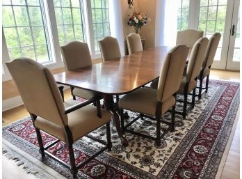 Set Of 8 Exquisite SAM MOORE Furniture Dining Chairs