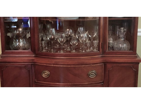 Assorted Stemware And More - Wine Glasses, Decanters, Wine Cooler And More - 'B'