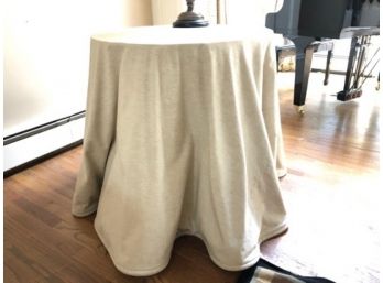 Linen Round Table Cover - Custom