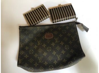 LV Satchel And 2 Coin Purses
