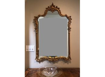 Giltwood Ornate Mirror - Old