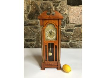 Table Top Electric 'grandfather' Clock - United Metal Works Brooklyn, NY