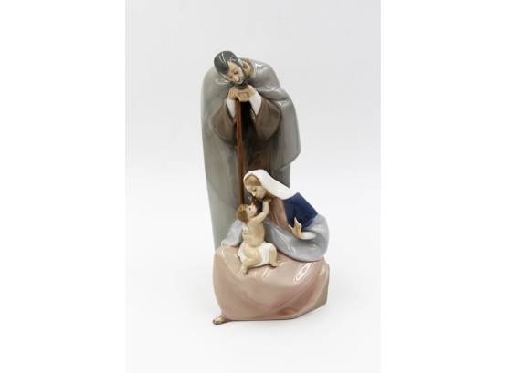 Lladro Mother Mary Baby Jesus And Joseph