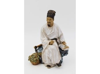 Vintage Shiwan Pottery Mudman Figurine