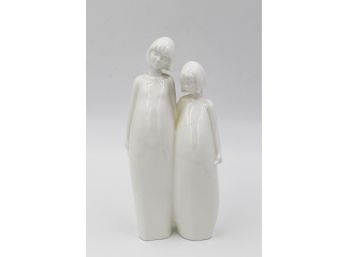 Royal Doulton White Porcelain Sisters