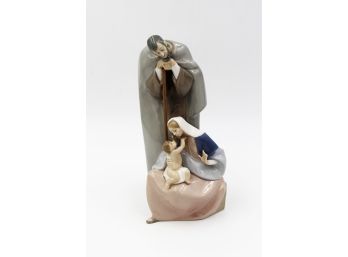 Lladro Mother Mary Baby Jesus And Joseph