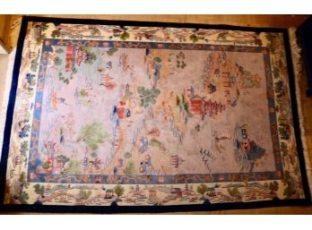 Handknotted Chinese Wool Rug