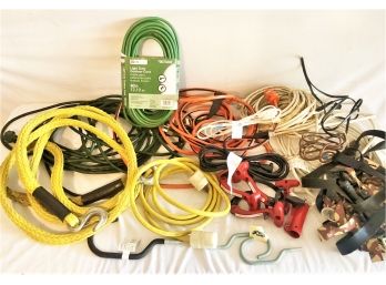 Extension Cords, Tow Ropes, Hooks Plus More