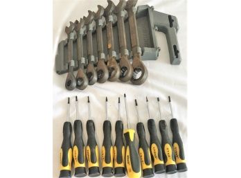 Lot Of Craftsman Wrenches & Torx Screwdrivers