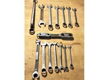 Mixed Lot Of Metric Wrenches Including Roto Wrench
