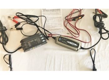 Auto Battery Charger Lot By Solar And Ctek